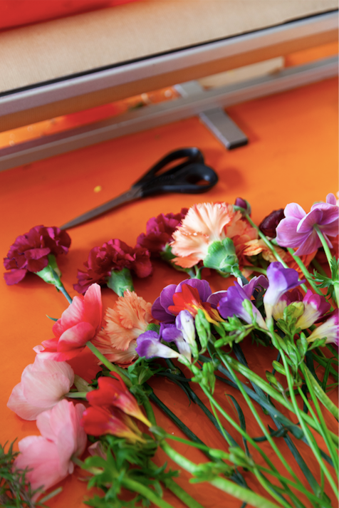 Atelier bouquet fleurs fraîches Marseille - La Butinerie
