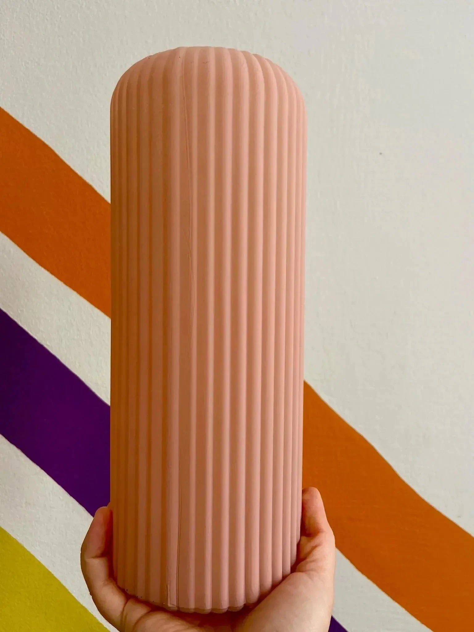 Vase en verre opaque